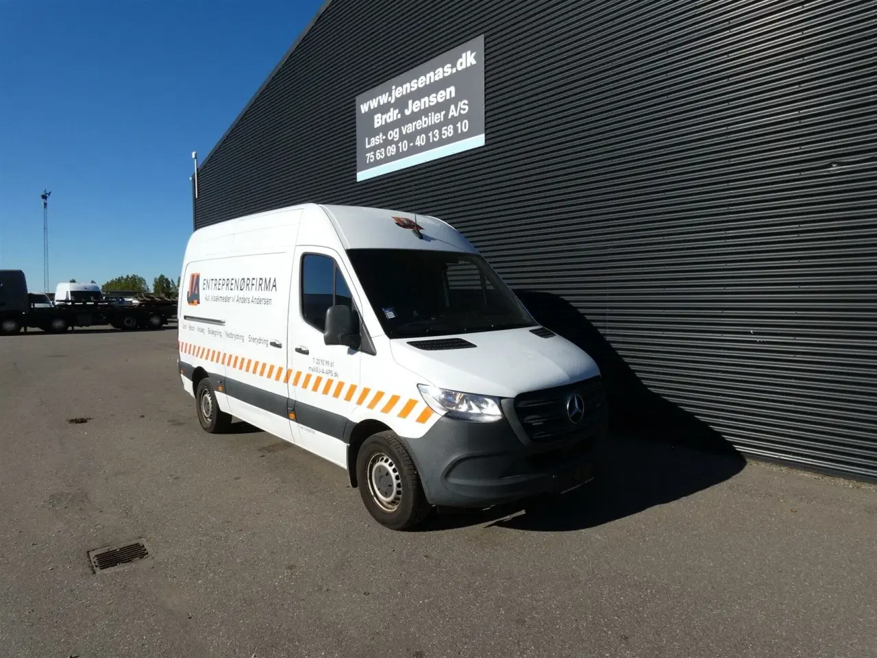 Billede 2 - Mercedes-Benz Sprinter 316 2,1 CDI A2 H2 RWD 163HK Van 6g Aut.