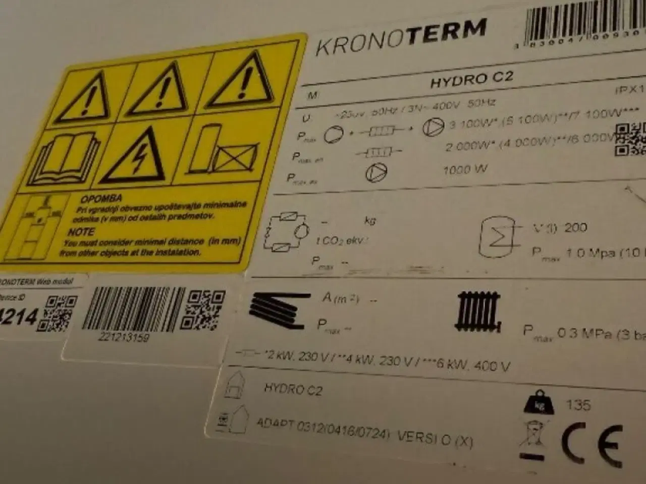 Billede 2 - Kronoterm C2