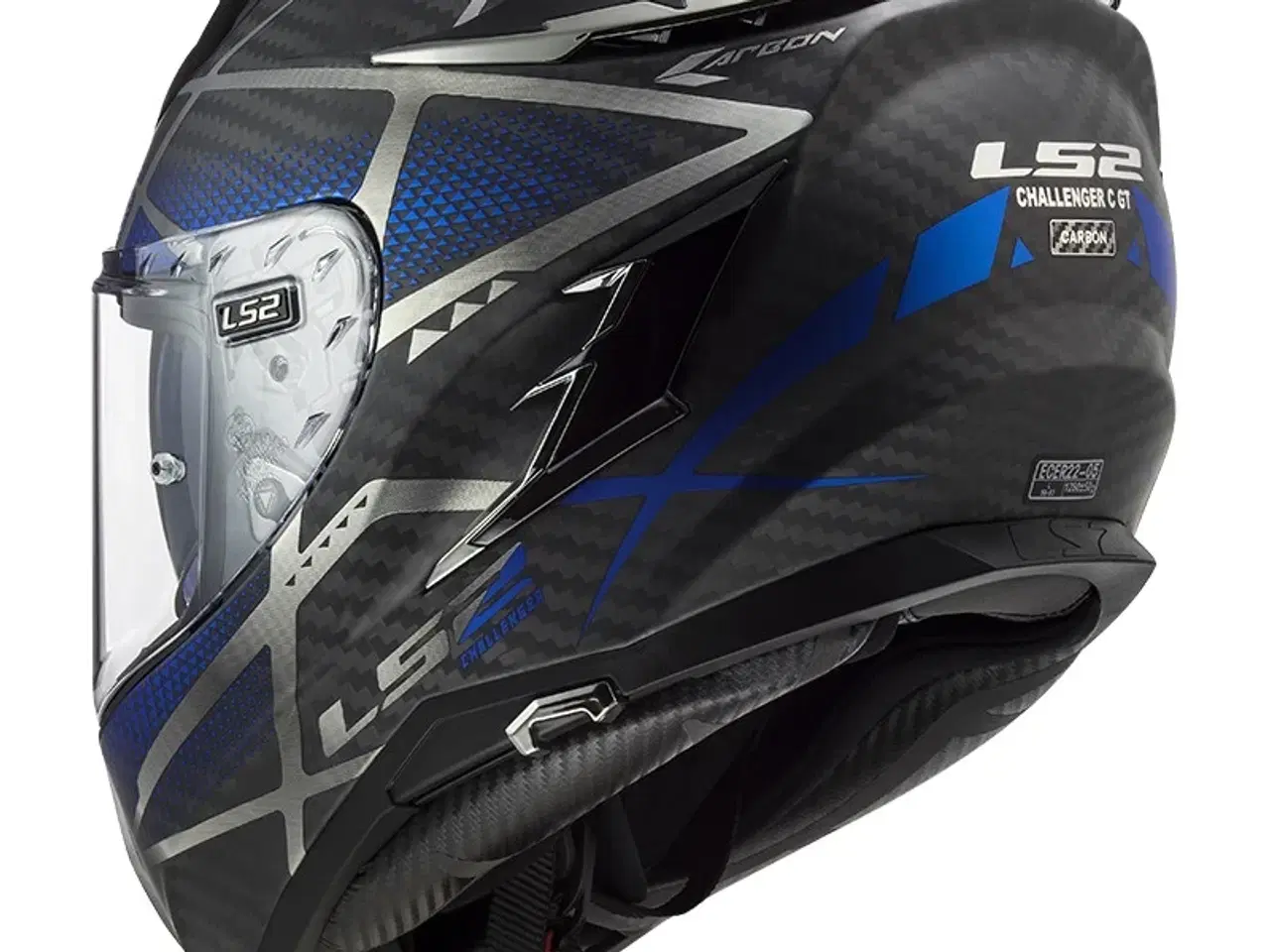 Billede 5 - LS2 Challenger Carbon Konic Blue Før 3.799,-