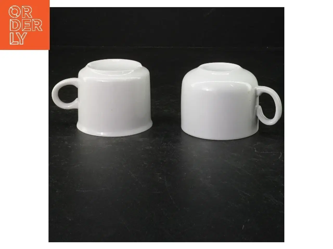 Billede 2 - Hvide porcelænskopper