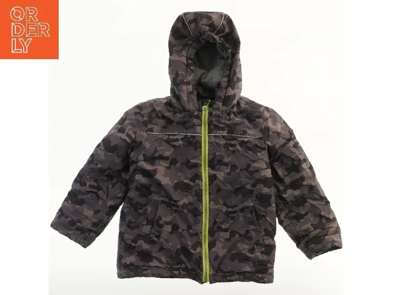 Billede 2 - Camouflage vinterjakke med hætte fra Me Too (str. 116)