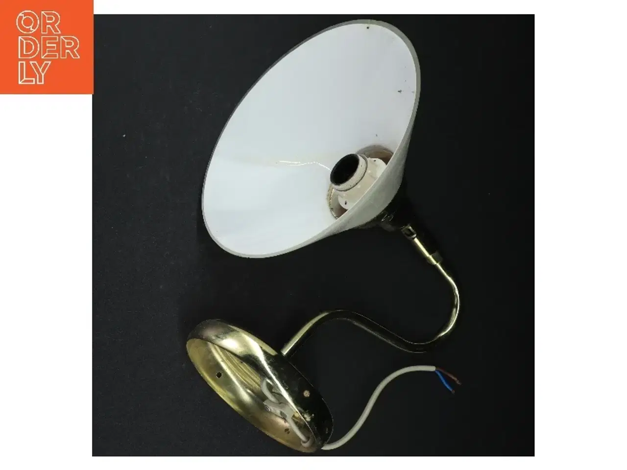 Billede 3 - Væglampe med opalglas fra IKEA