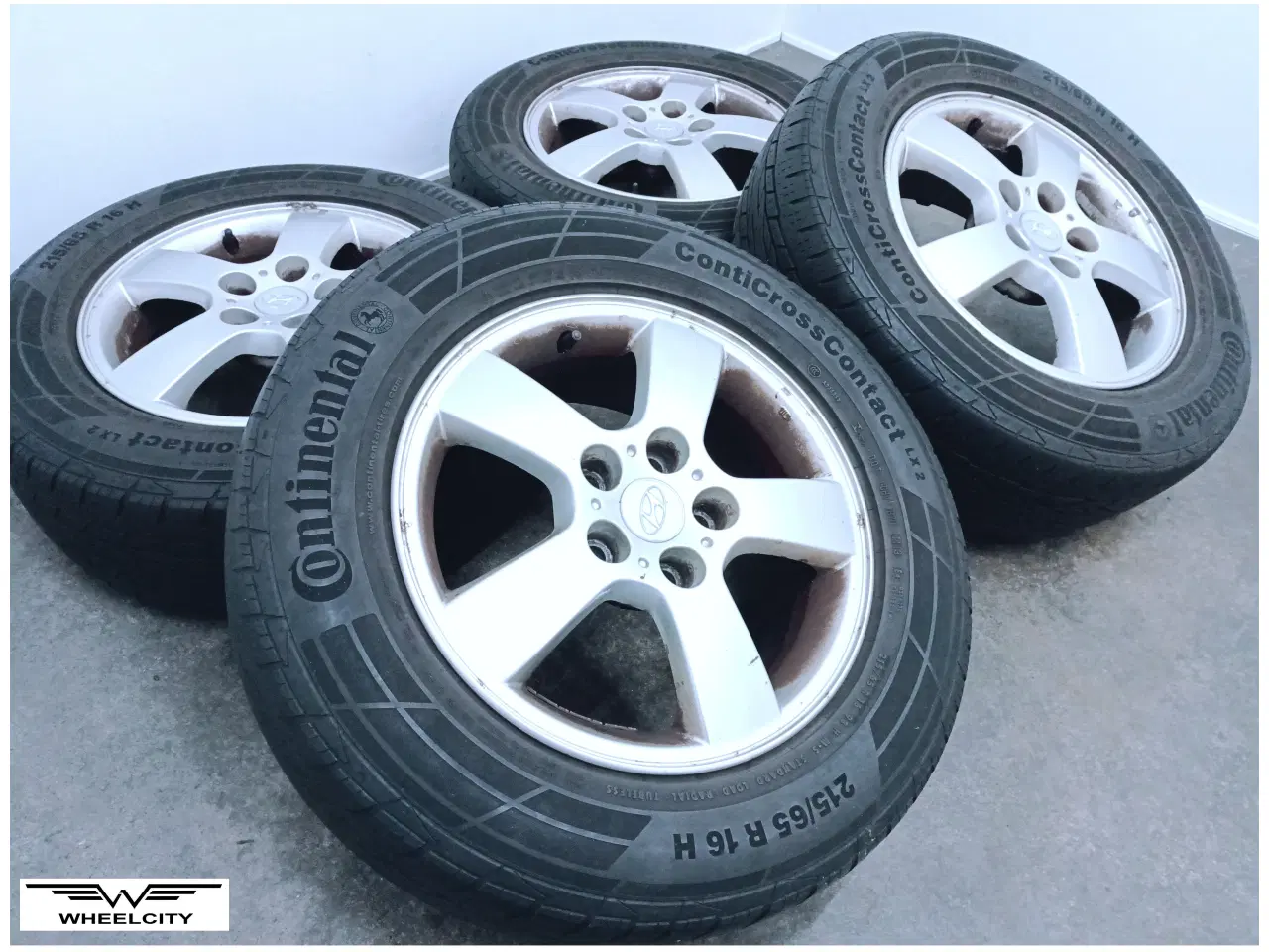 Billede 1 - 5x114,3 16" ET46 nav 67,1ø Hyundai fælge