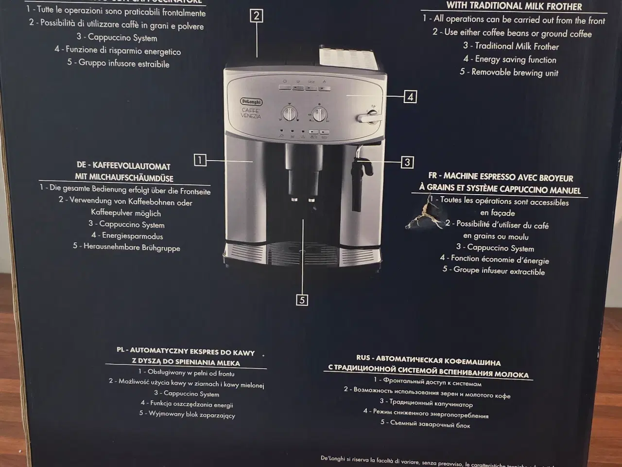 Billede 6 - Hel ny, DeLonghi Caffe Corso Expressomaskine