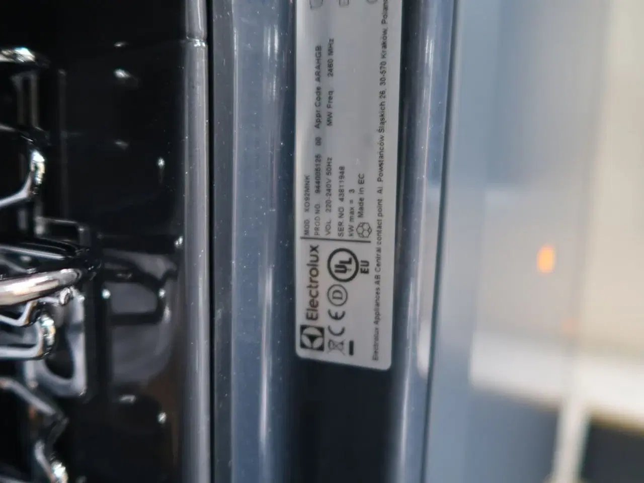 Billede 4 - Kombiovn ELECTROLUX XO92MNK