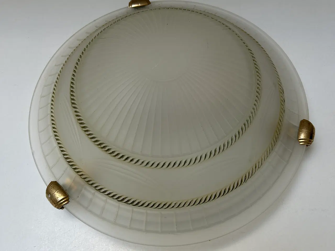 Billede 1 - Plafond i matteret glas, Vintage