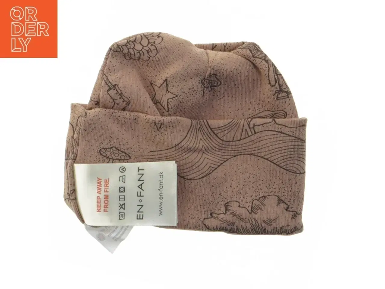 Billede 1 - Hjelm med print fra En Fant (str. Ø 14 cm)