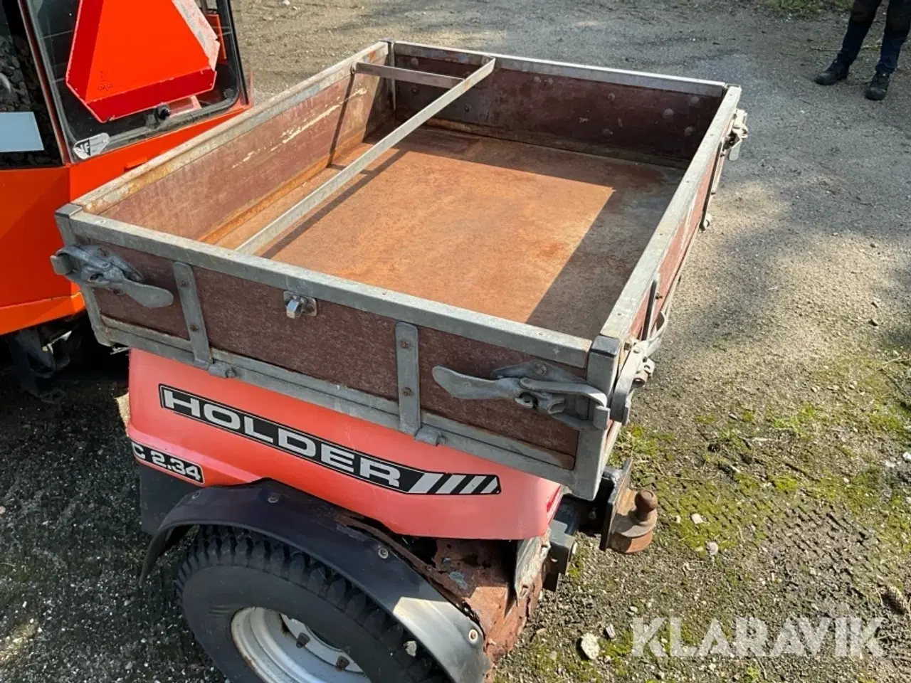 Billede 6 - Redskabsbærer Holder C2.34 med klipper og kost