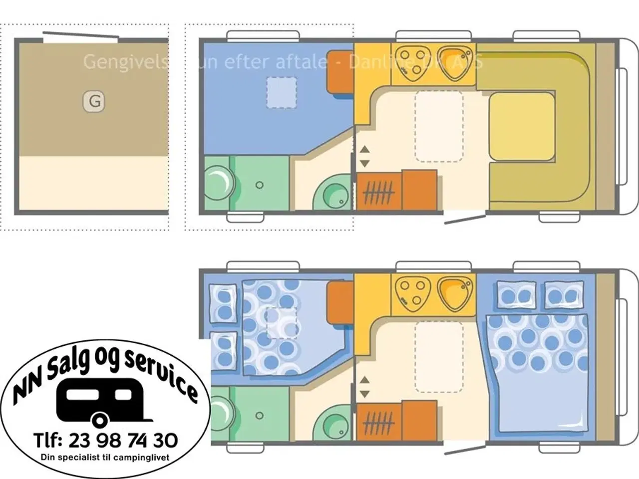 Billede 9 - 2007 - Adria Adora 512 UP Meget velholdt campingvogn