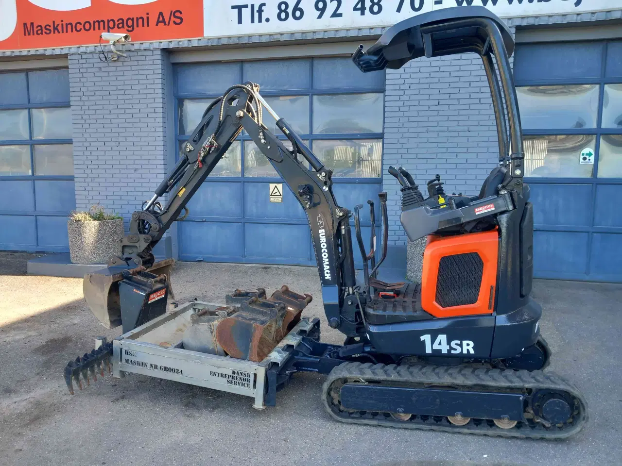Billede 16 - Eurocomach 14SR minigraver