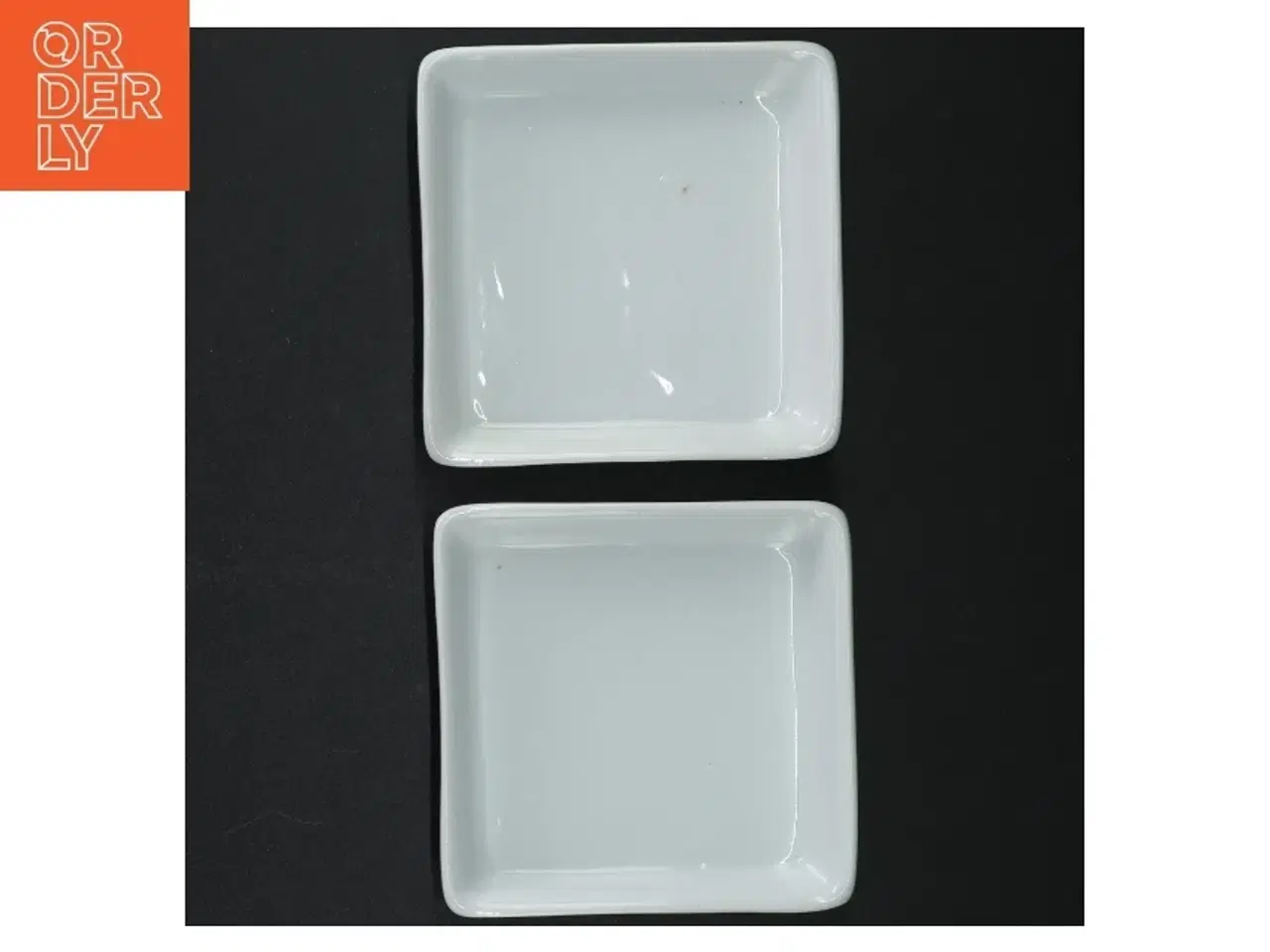 Billede 6 - Hvide keramikfade (str. 12 x 12 cm)