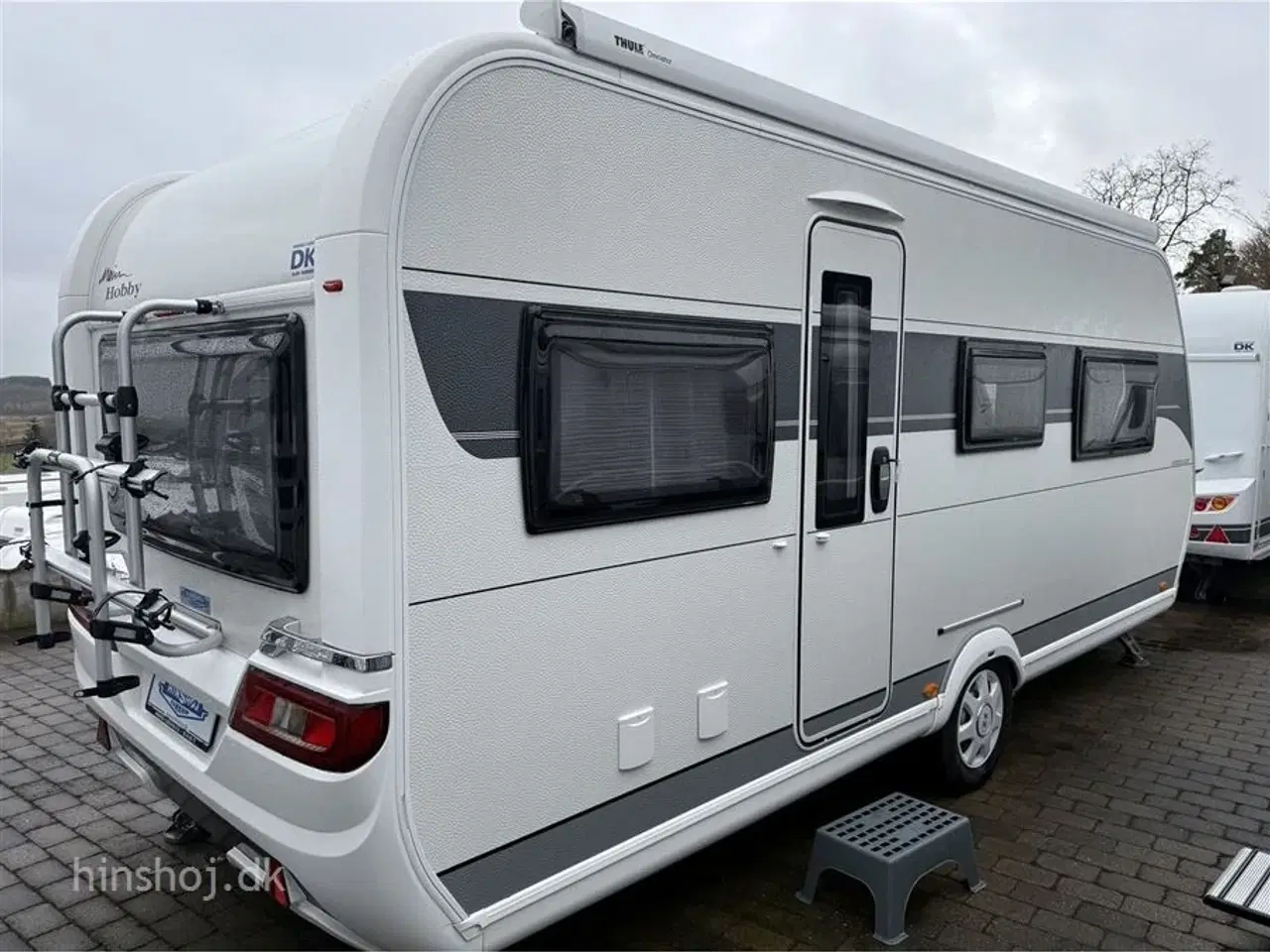 Billede 14 - 2022 - Hobby Excellent 540 UFF   Dejlig vogn med rundsidegruppe og fritstående dobbeltseng fra Hinshøj Caravan