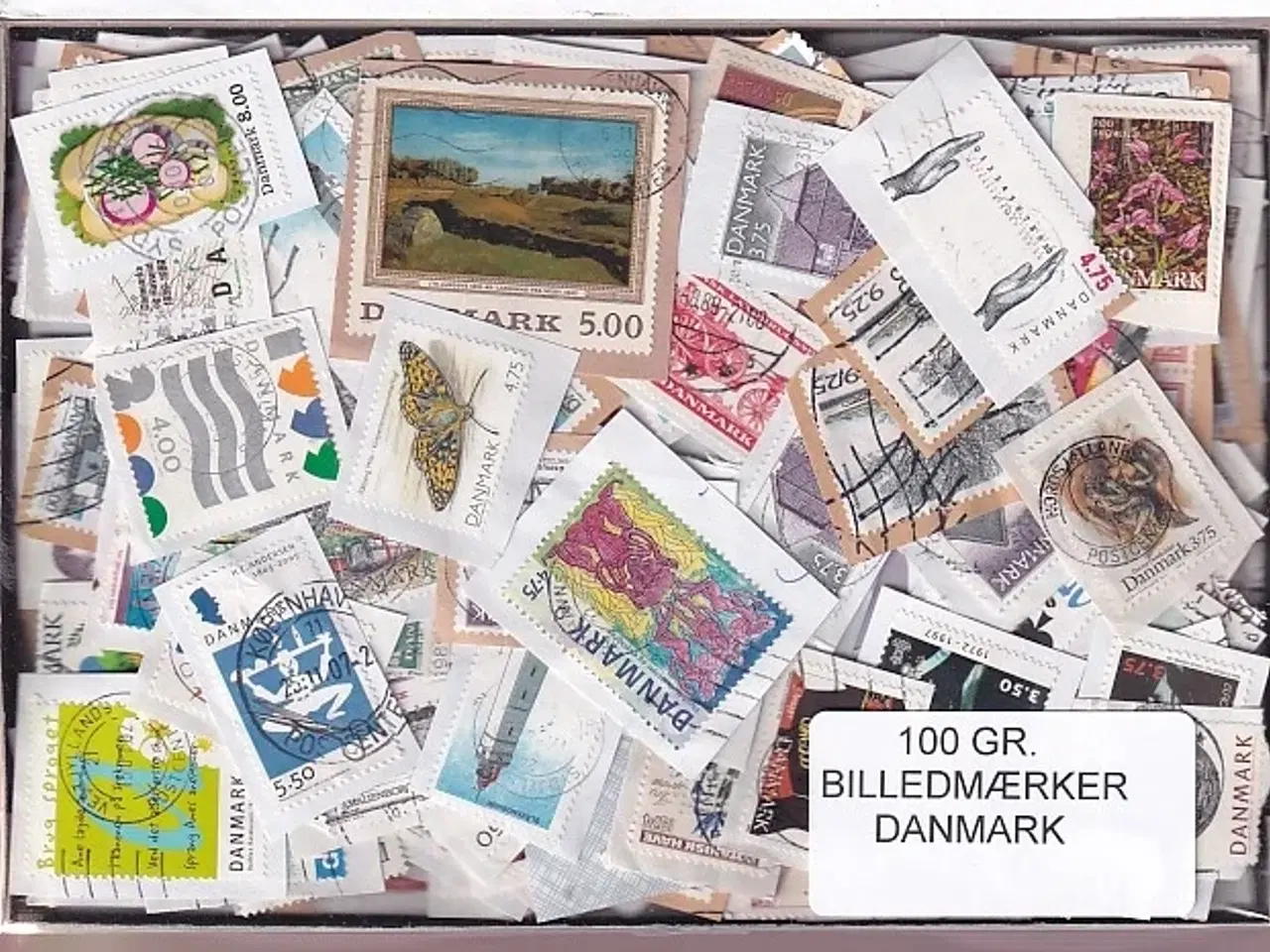 Billede 1 - Danmark 100 g. Billedmærker Enkeltklip - Ny varer hjemkommet 25 - 08 - 2024