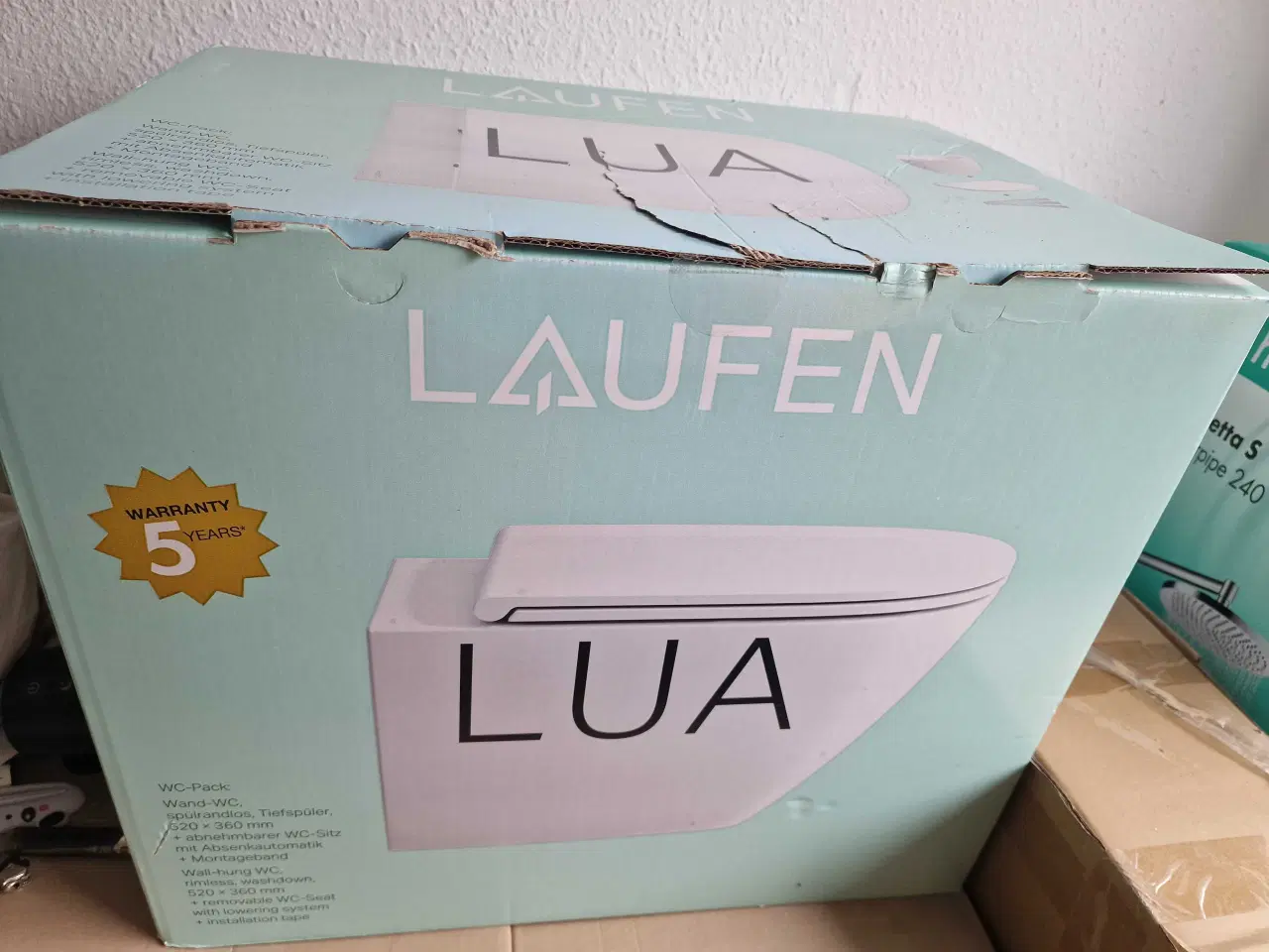 Billede 1 - Væghængt toilet