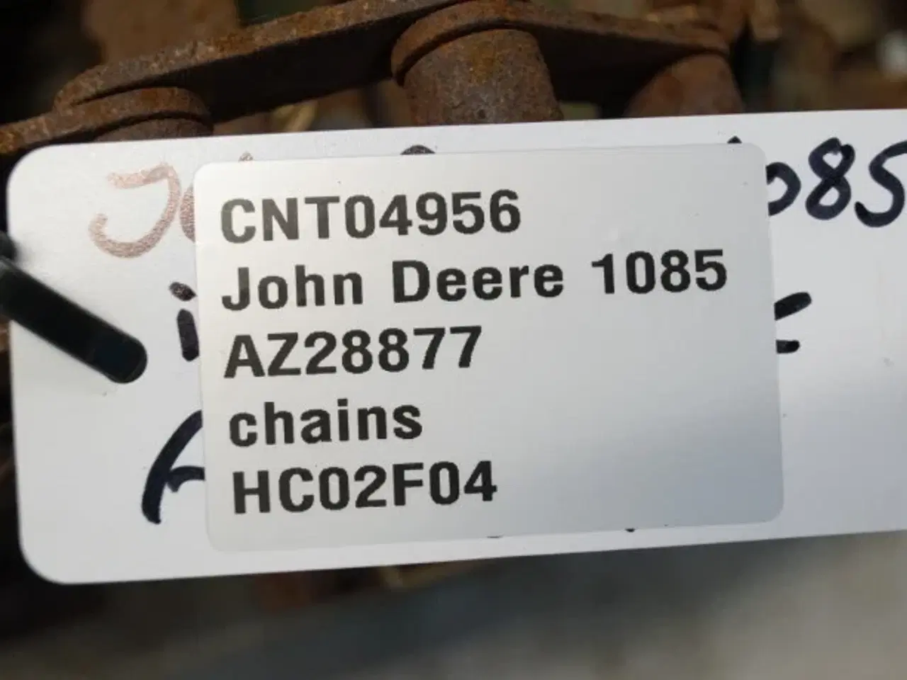 Billede 2 - John Deere 1085 Indføringskæde AZ28877