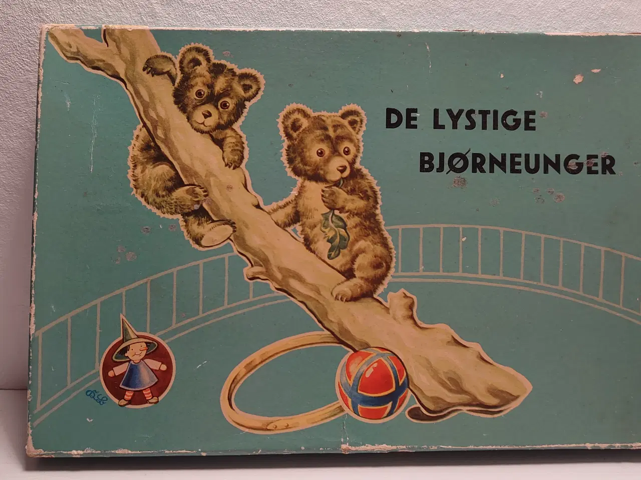 Billede 1 - De lystige bjørneunger. DDR brætspil ca 1950-60
