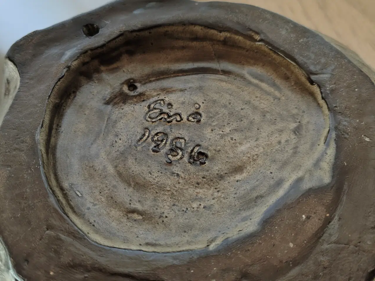 Billede 6 - Flot bordfad fra Enø keramik