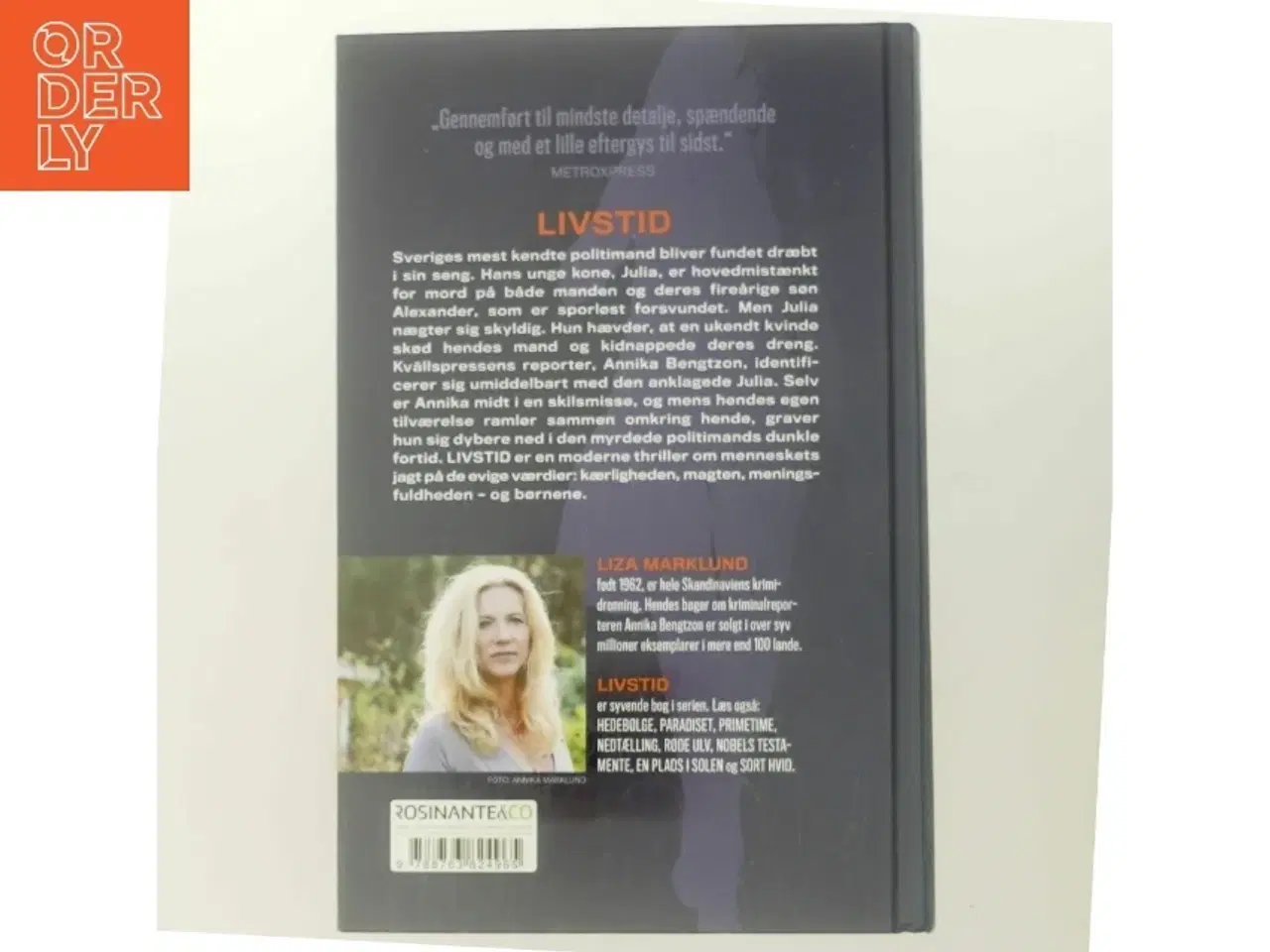 Billede 3 - Livstid : krimi af Liza Marklund (Bog)