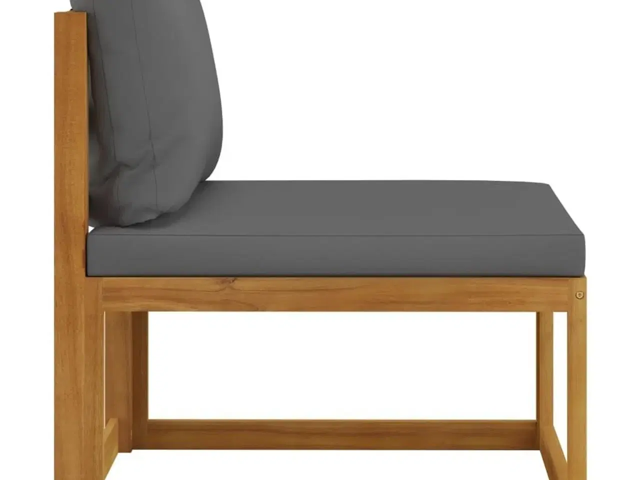 Billede 10 - 3-personers havesofa med hynde massivt akacietræ