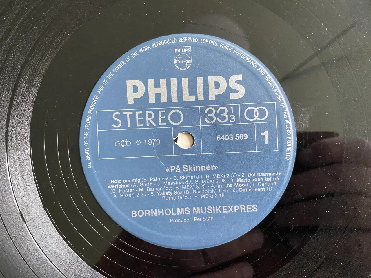 Billede 3 - LP. Bornholms Musikexpres – På Skinner