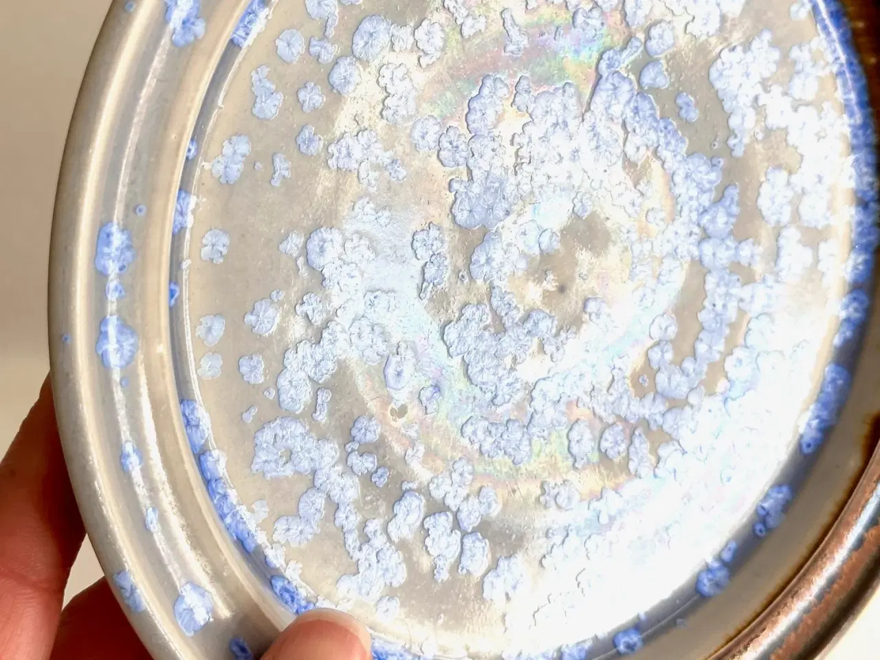 Billede 4 - Keramikfad m krystalglasur