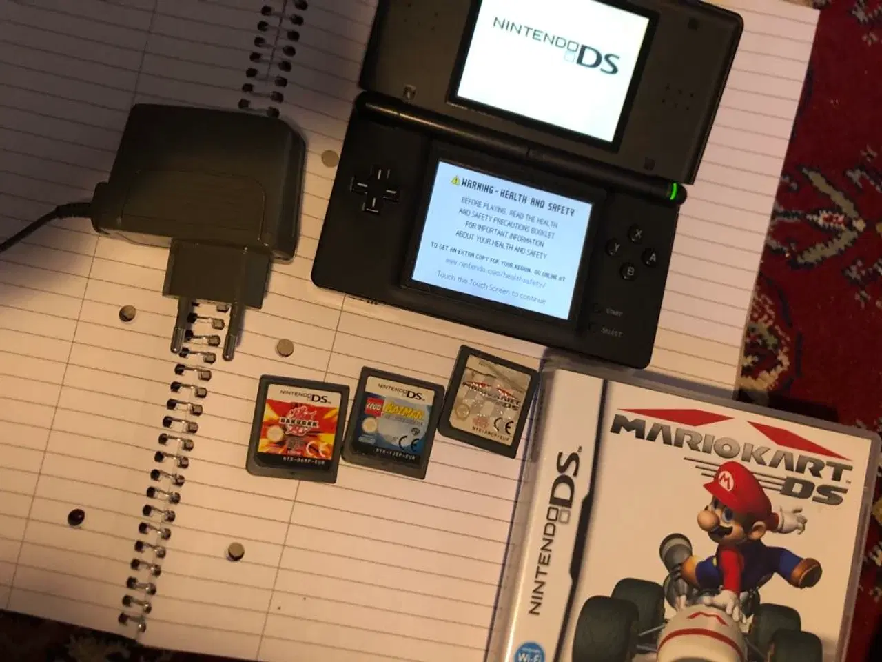 Billede 1 - Nintendo Ds Lite + Mario Kart Ds + LEGO Batman, Ba