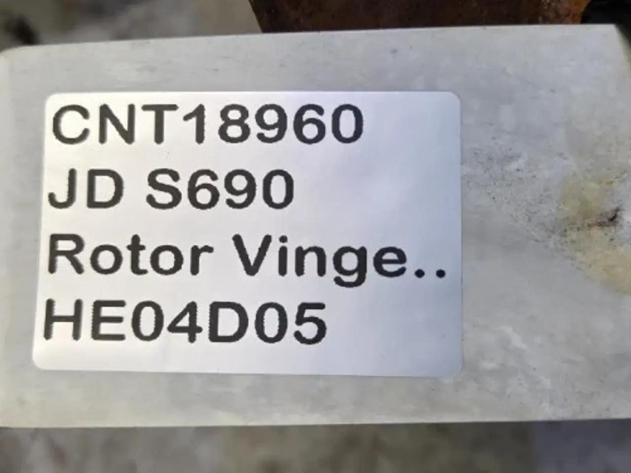 Billede 13 - John Deere S690 Rotor Vinge H217348