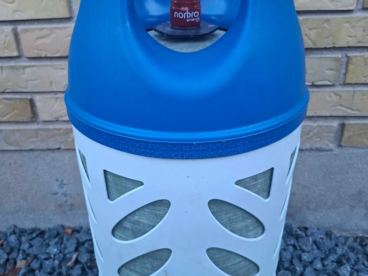 Billede 1 - 10 kg letvægts gasflaske.