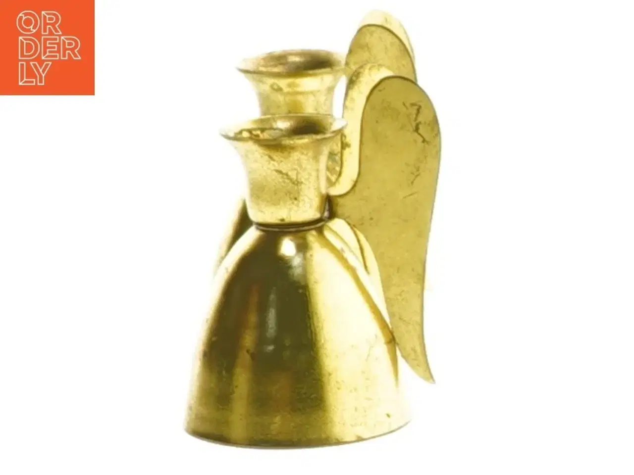 Billede 2 - Messing engle lysestager (str. 5,5 cm)