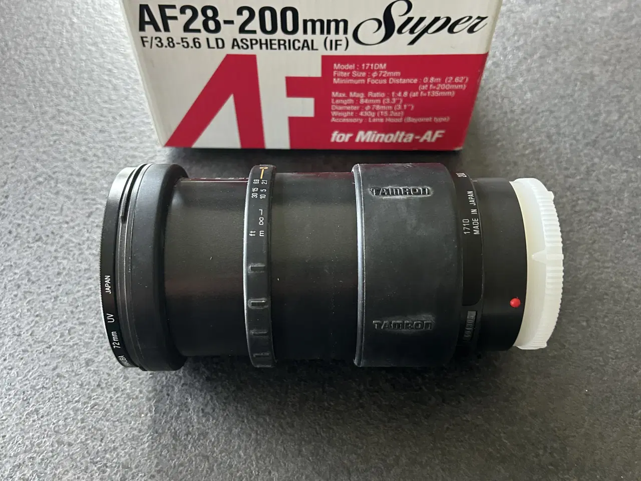 Billede 1 - AF28-200 objektiv til spejrefleks kamera