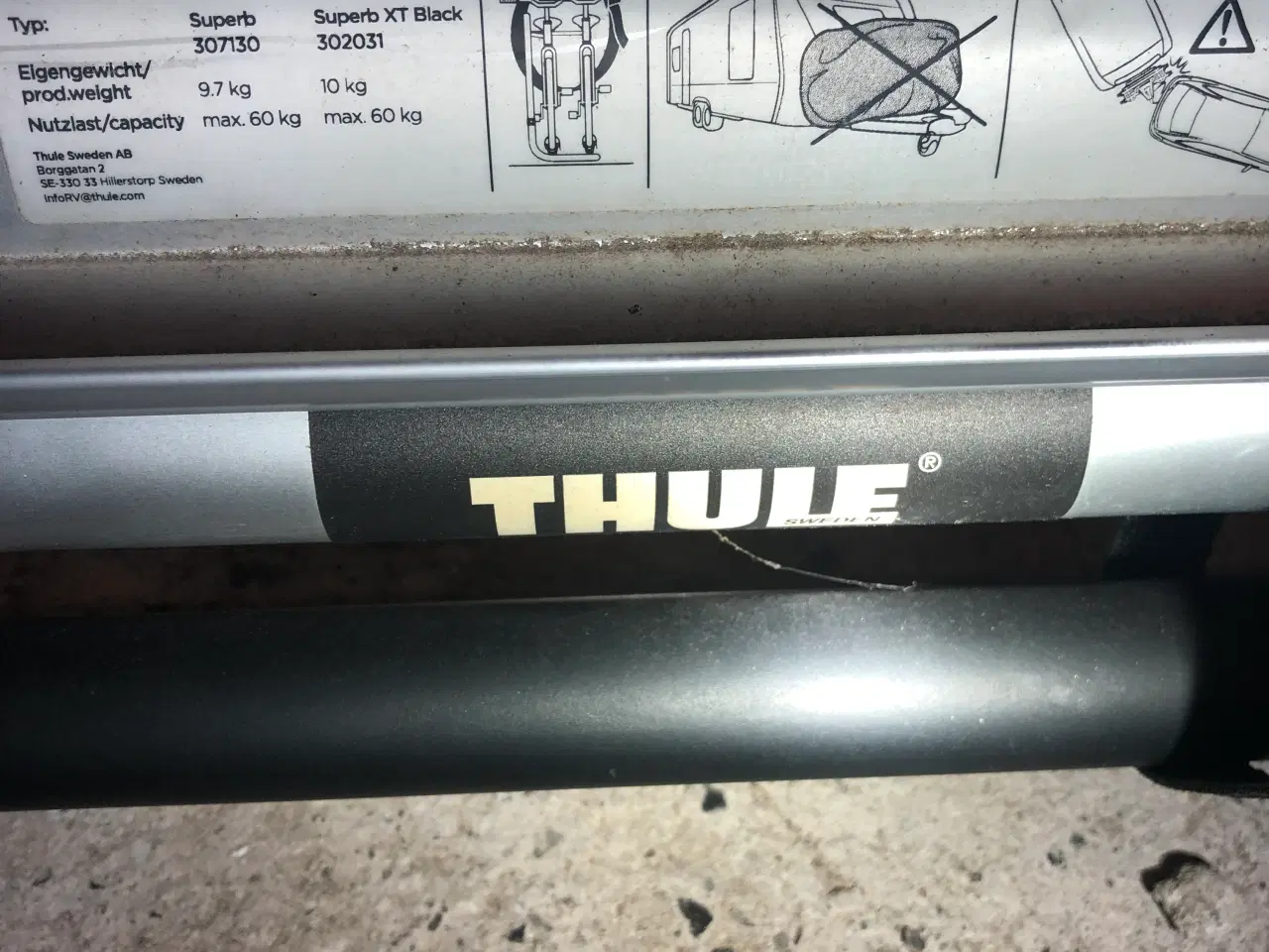 Billede 2 - Thule cykelholder 