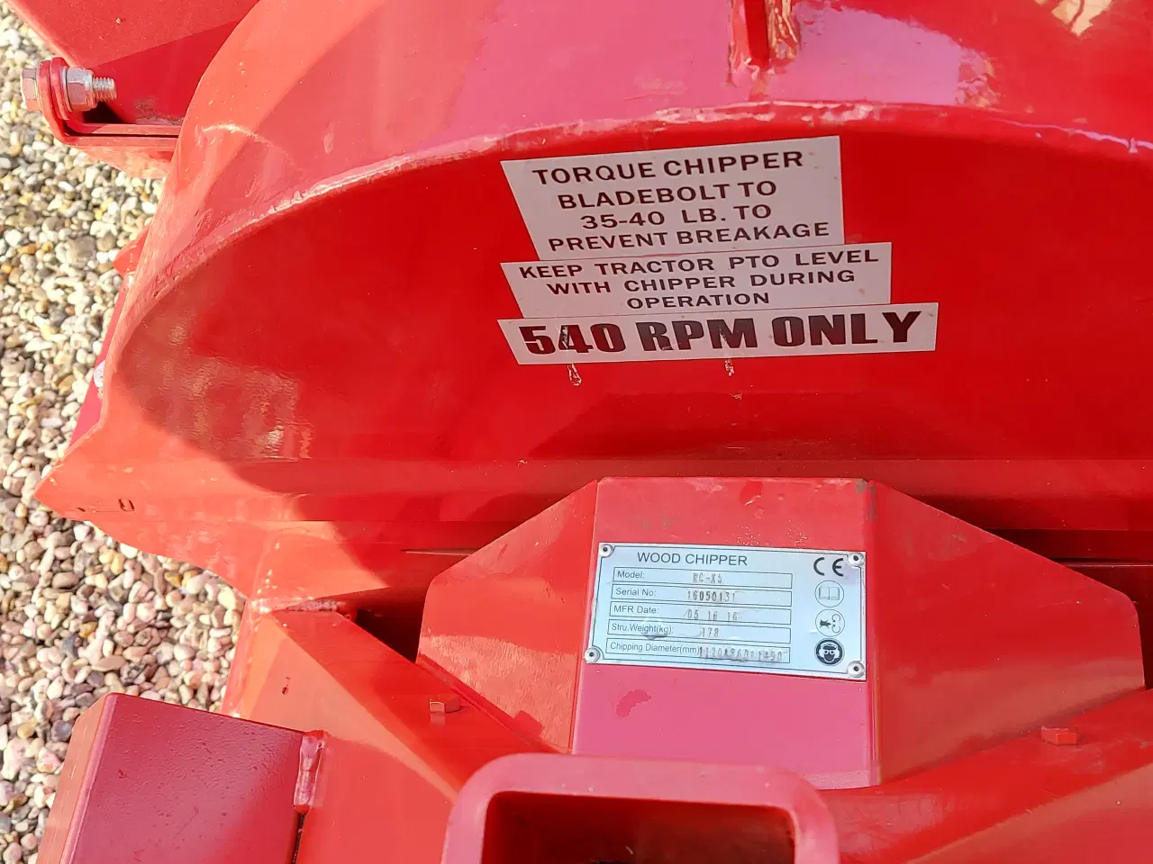 Billede 2 - Flishugger, WOOD Chipper, model WC-X5.