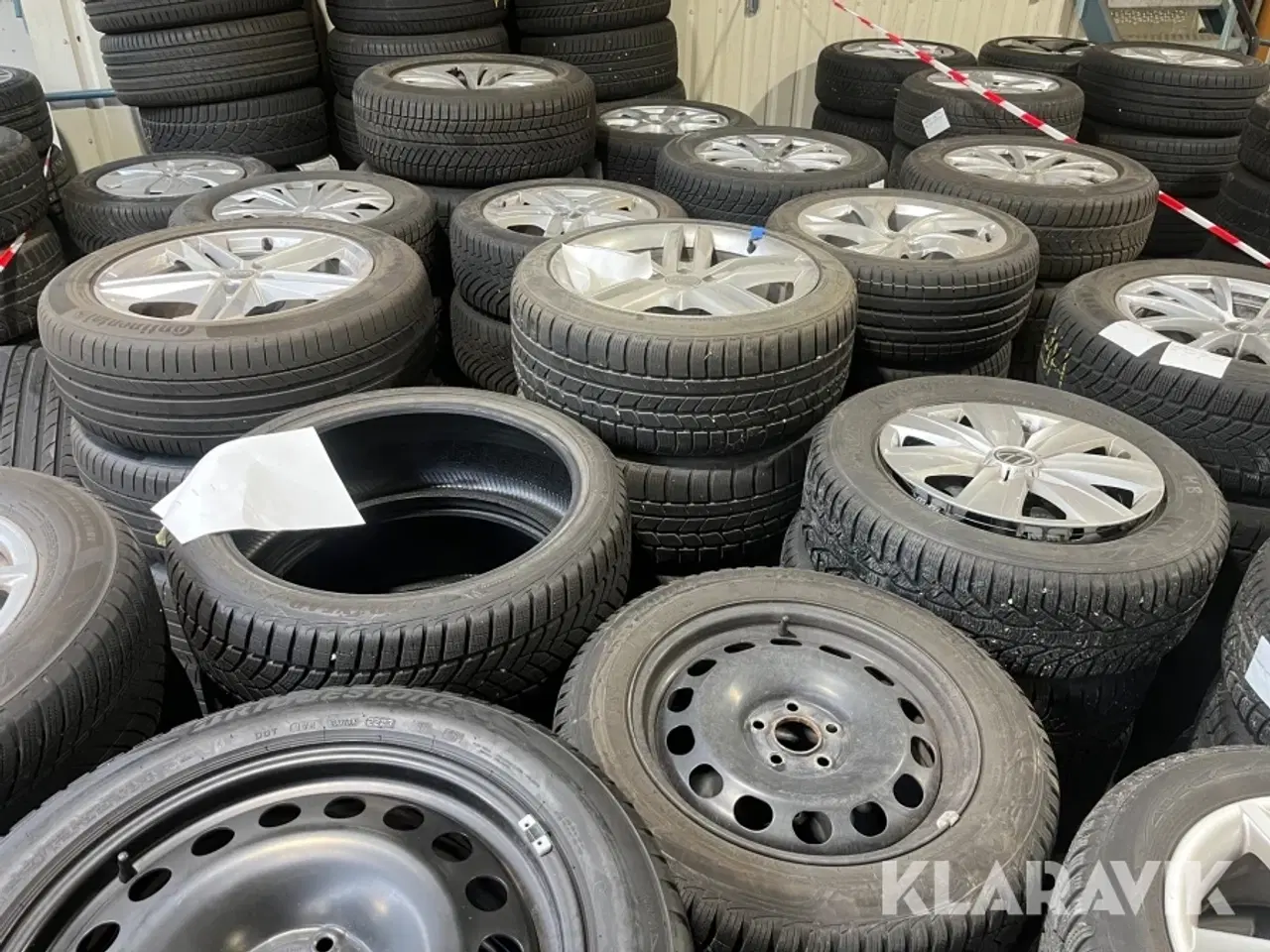 Billede 1 - Komplethjul og dæk Audi/Volkswagen 25 sæt