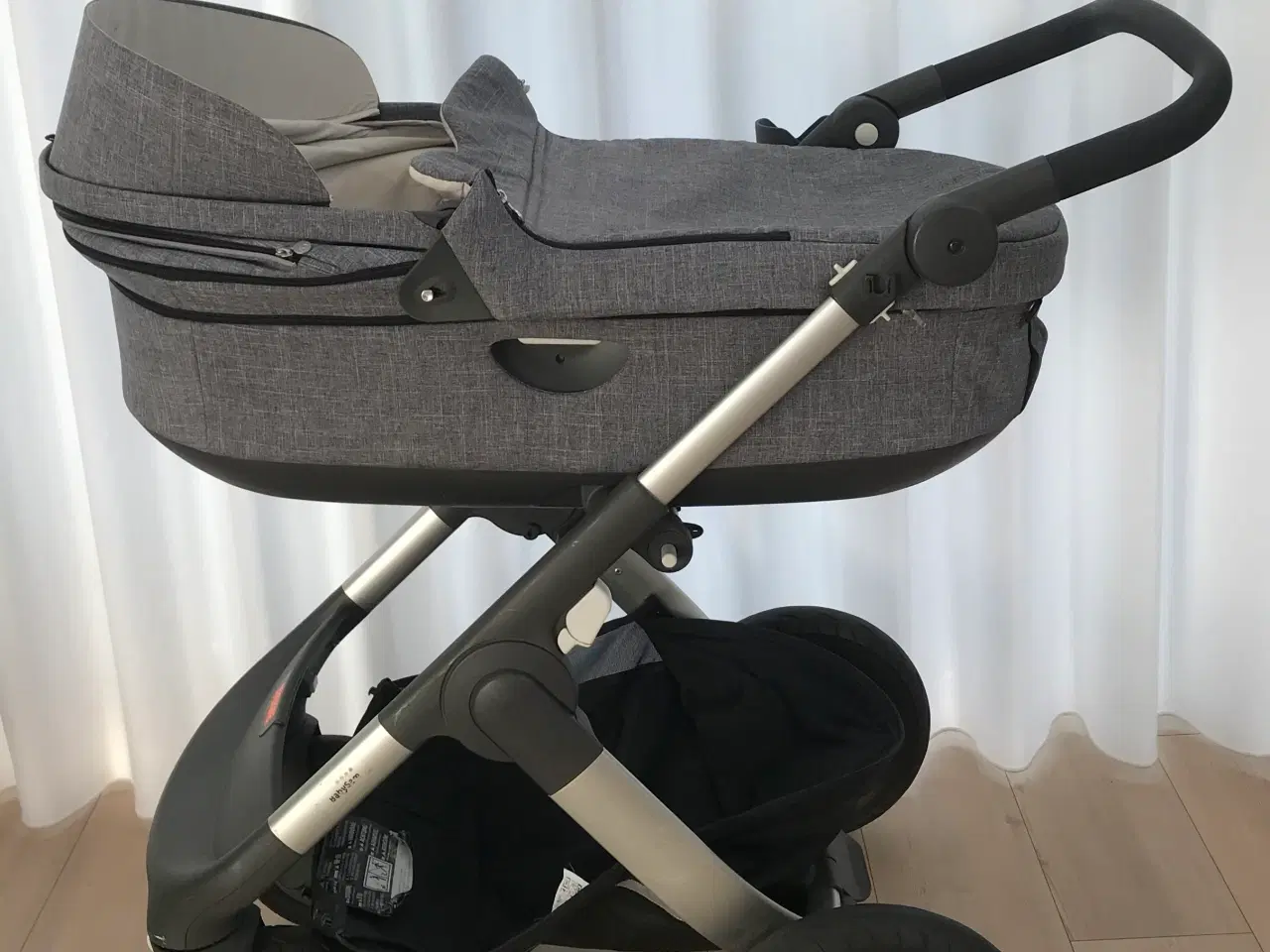 Billede 2 - Stokke barne/klapvogn kombivogn. 