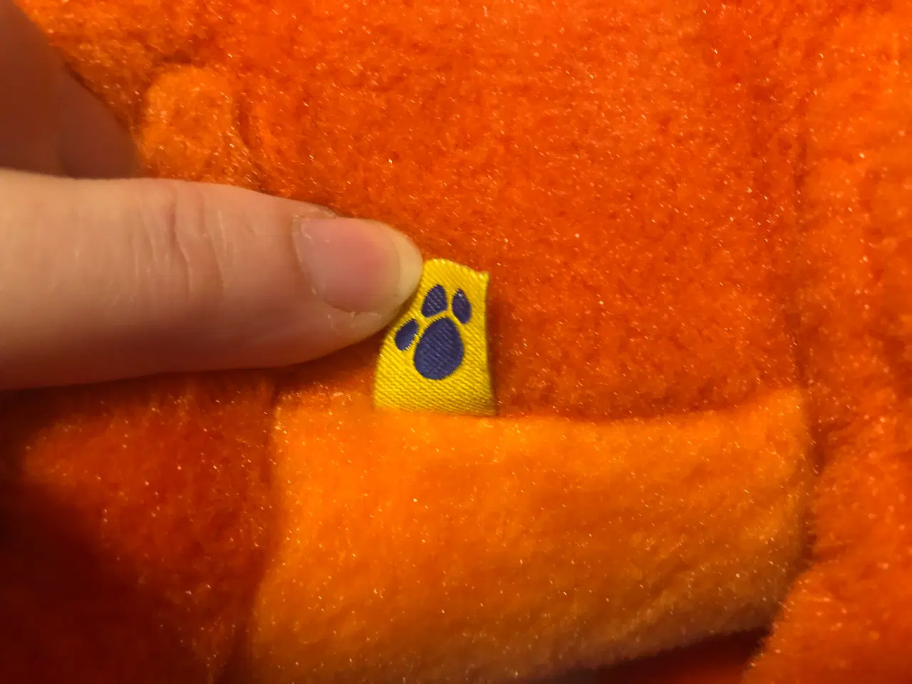 Billede 3 - Flot BuildABear bamse i orange