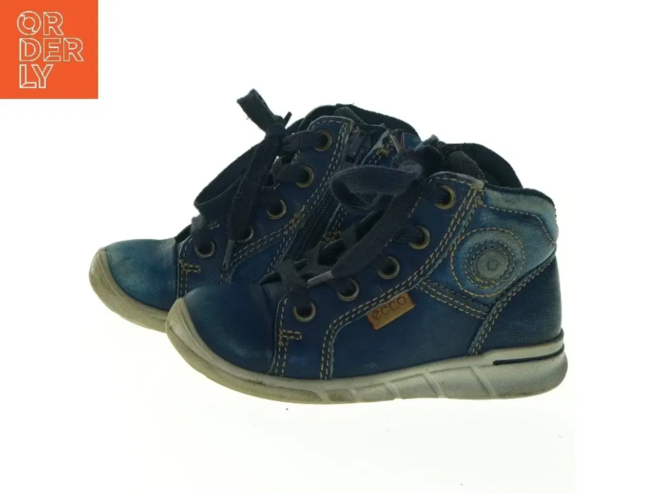 Billede 3 - Blå børnesko fra Ecco (str. 23)