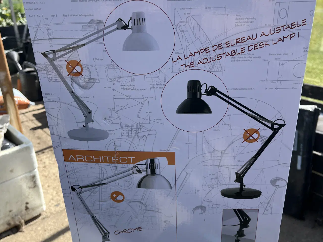 Billede 2 - Lampe sort