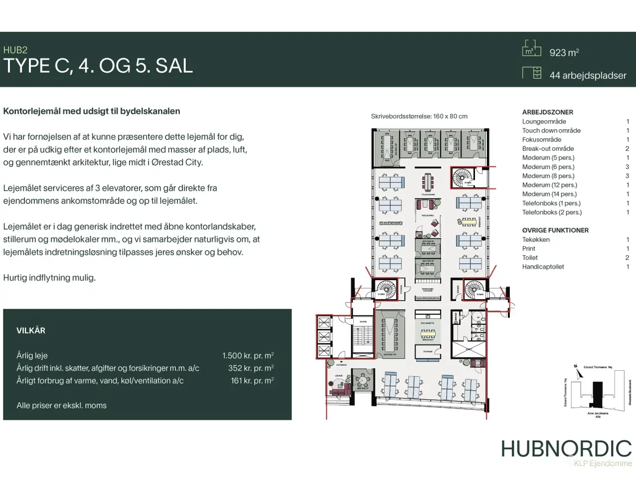 Billede 16 - HUB2 - Kontorer med fantastiske fællesfaciliteter