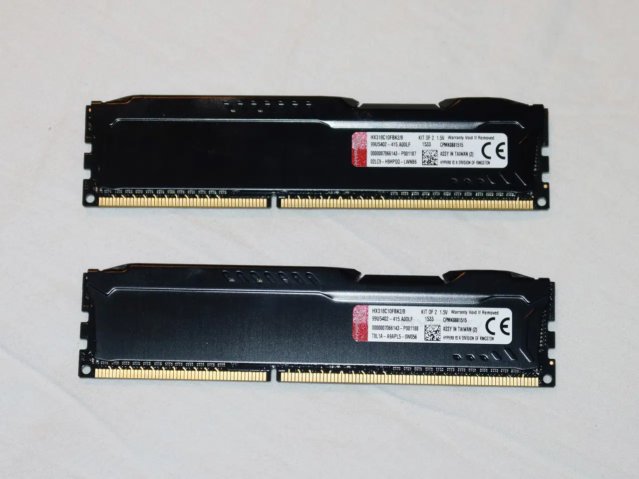 Billede 2 - Kingston Fury HyperX 8 GB DDR3