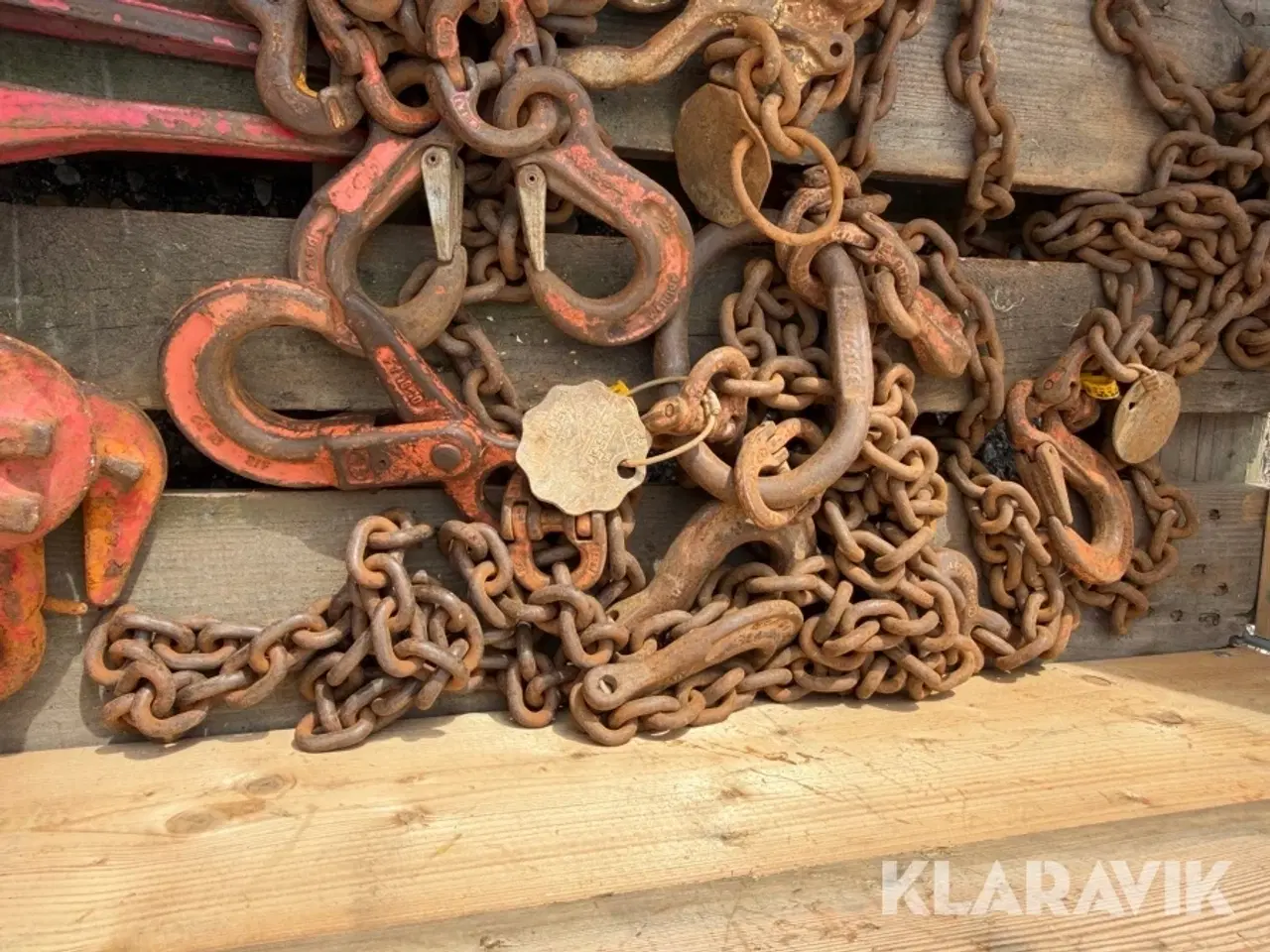 Billede 10 - Surringsskralder og kædeslængder samlet lot