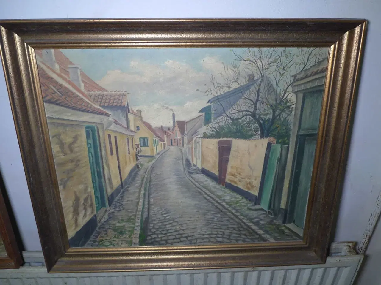 Billede 14 - 14 stk. malerier i rammer ass. str.