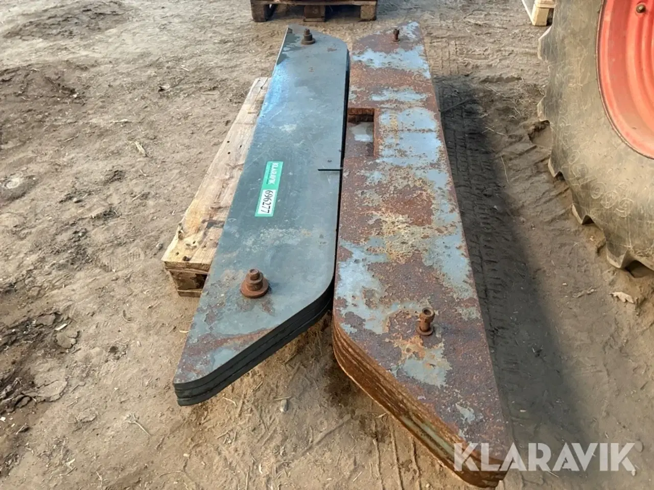 Billede 5 - Vægt klodser - passer til Jaguar snitter i 800 og 900 serie