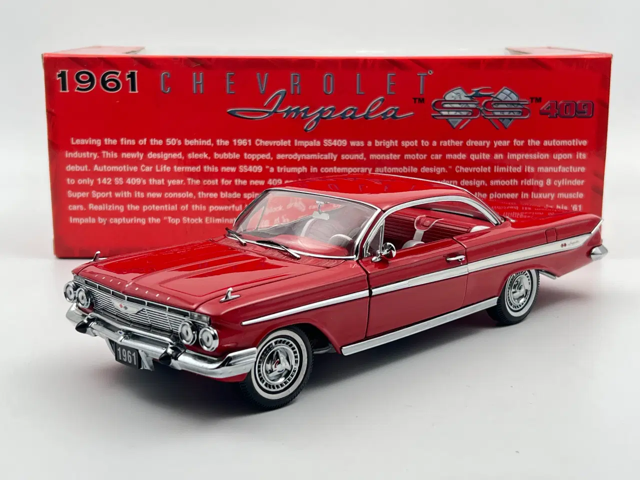 Billede 1 - 1961 Chevrolet Impala SS 409 1:18