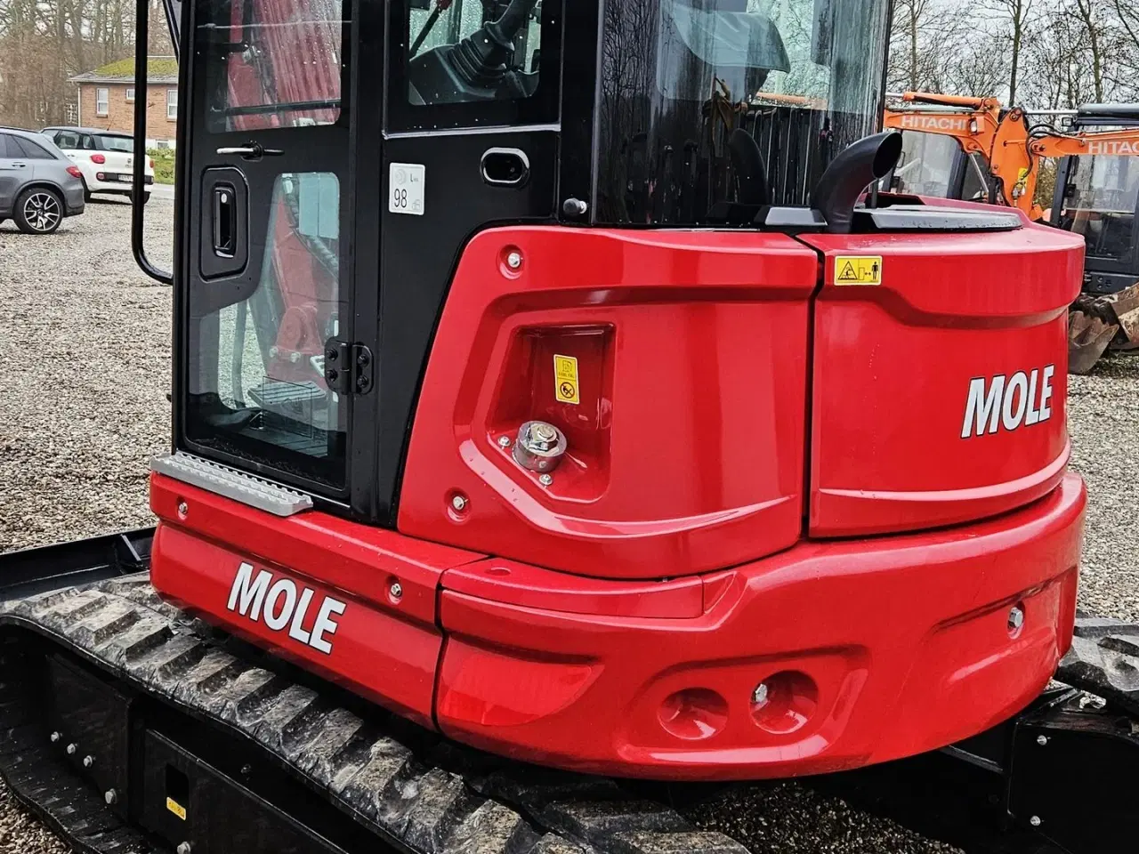 Billede 5 - MOLE M60 / Engcon rotortilt og skovlpakke / 6 tons / fabriksny