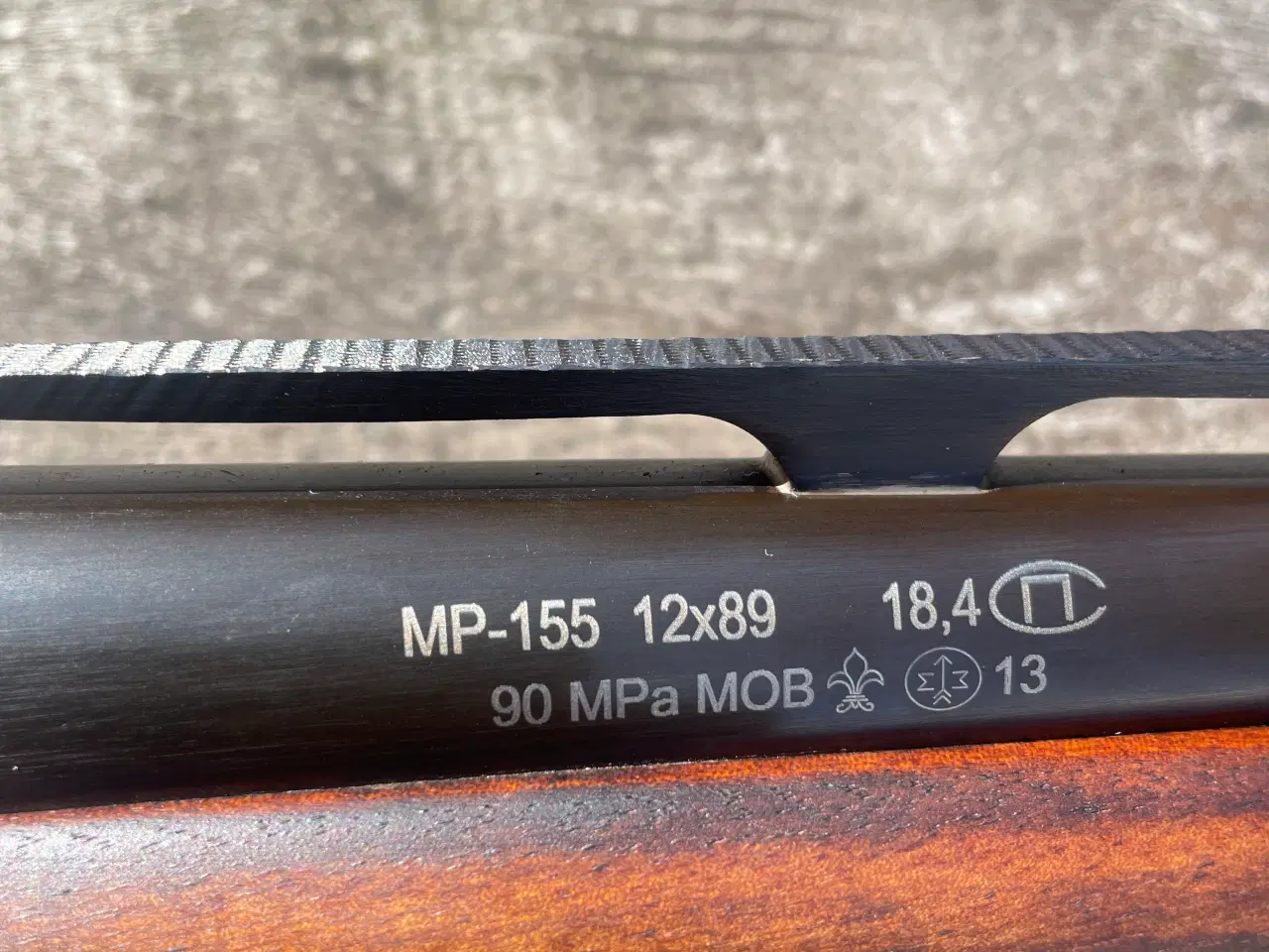 Billede 2 - Baikal MP 155 12/89 halvautomatisk