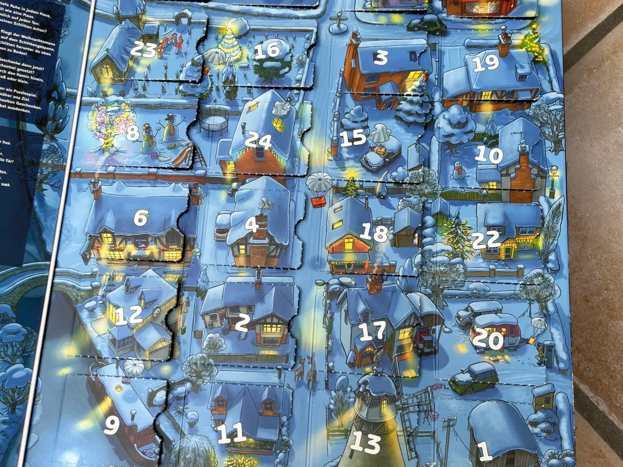 Billede 2 - Wasgij julekalender fra 2024