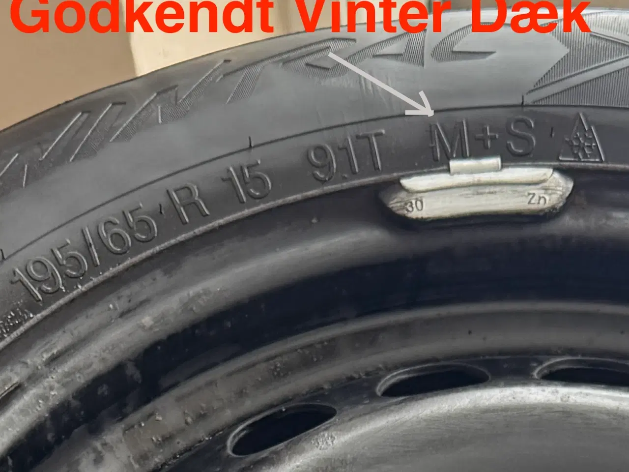 Billede 3 - Vinterdæk Opel Meriva Vinterdæk