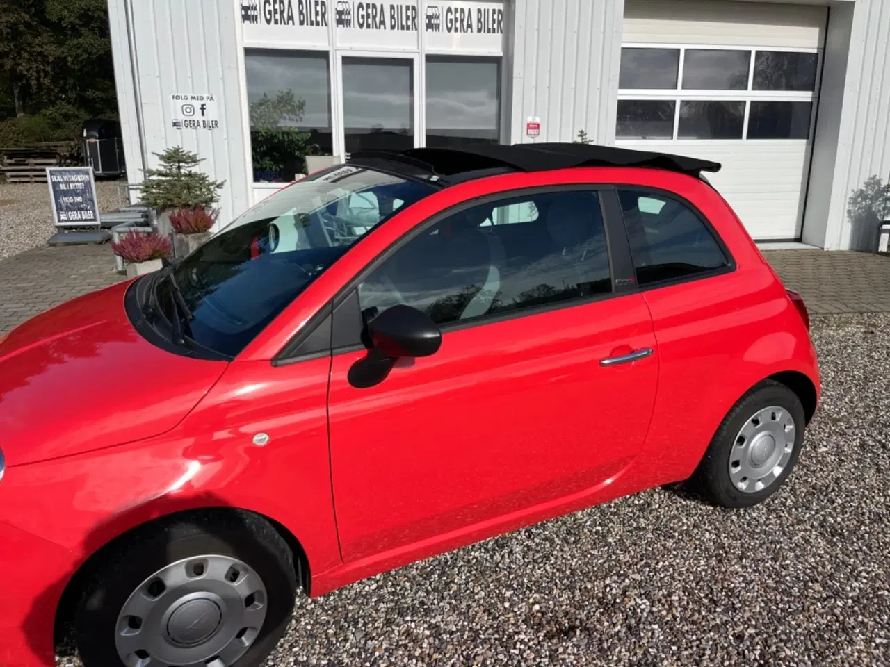 Billede 1 - Fiat 500C 1,0 Hybrid Pop