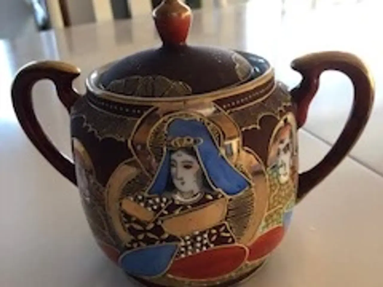 Billede 5 - Te-stel med kinesisk mønster