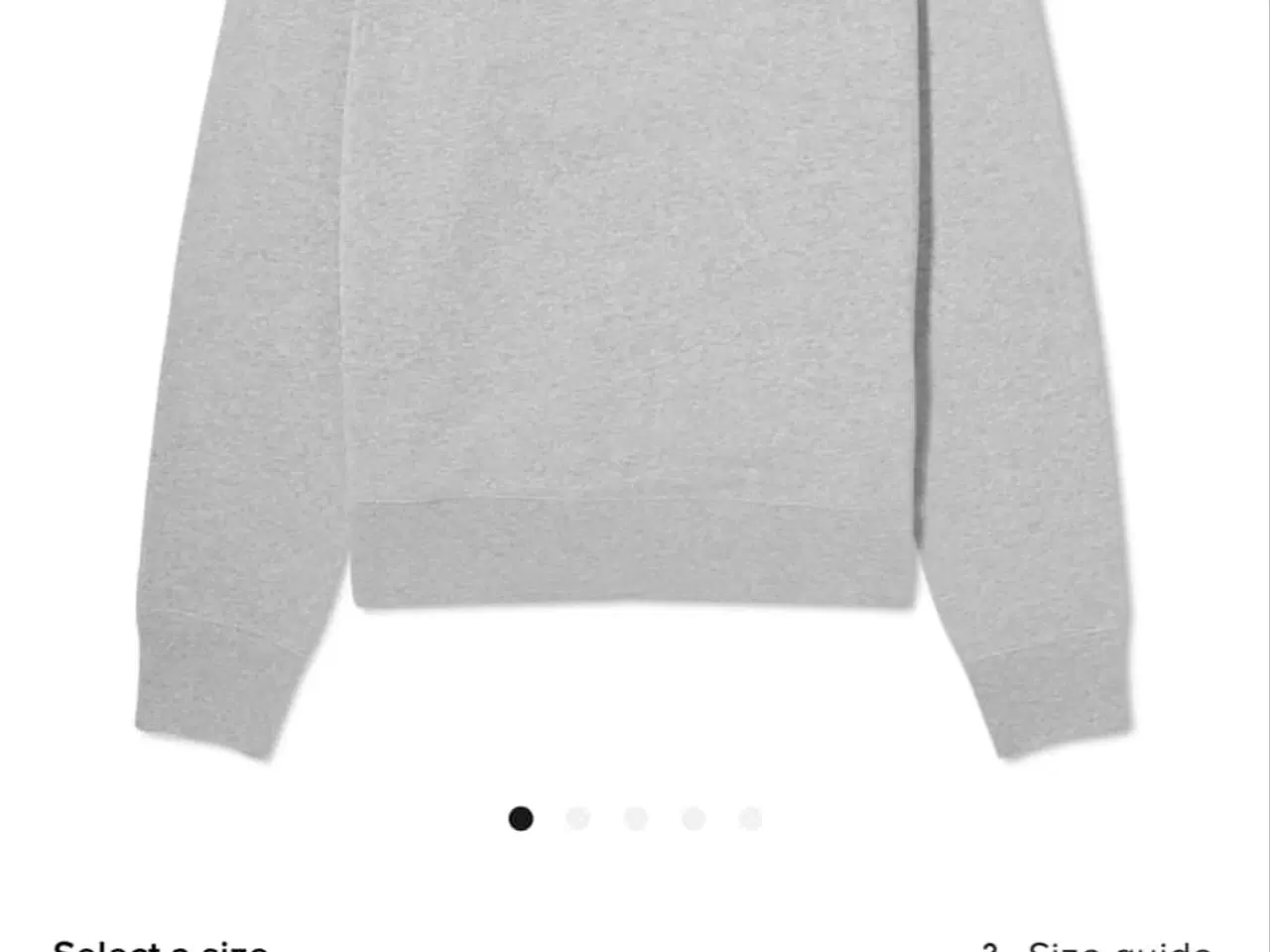 Billede 1 - Acne Studios Men - Grey Sweatshirt